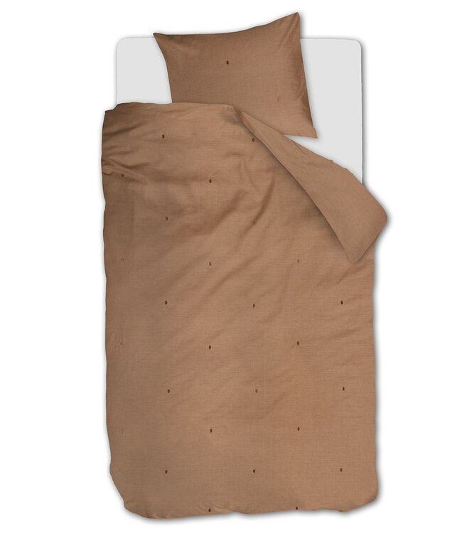 Beddinghouse Dekbedovertrek Katoen Monsoon Light Terra 140 x 200/220