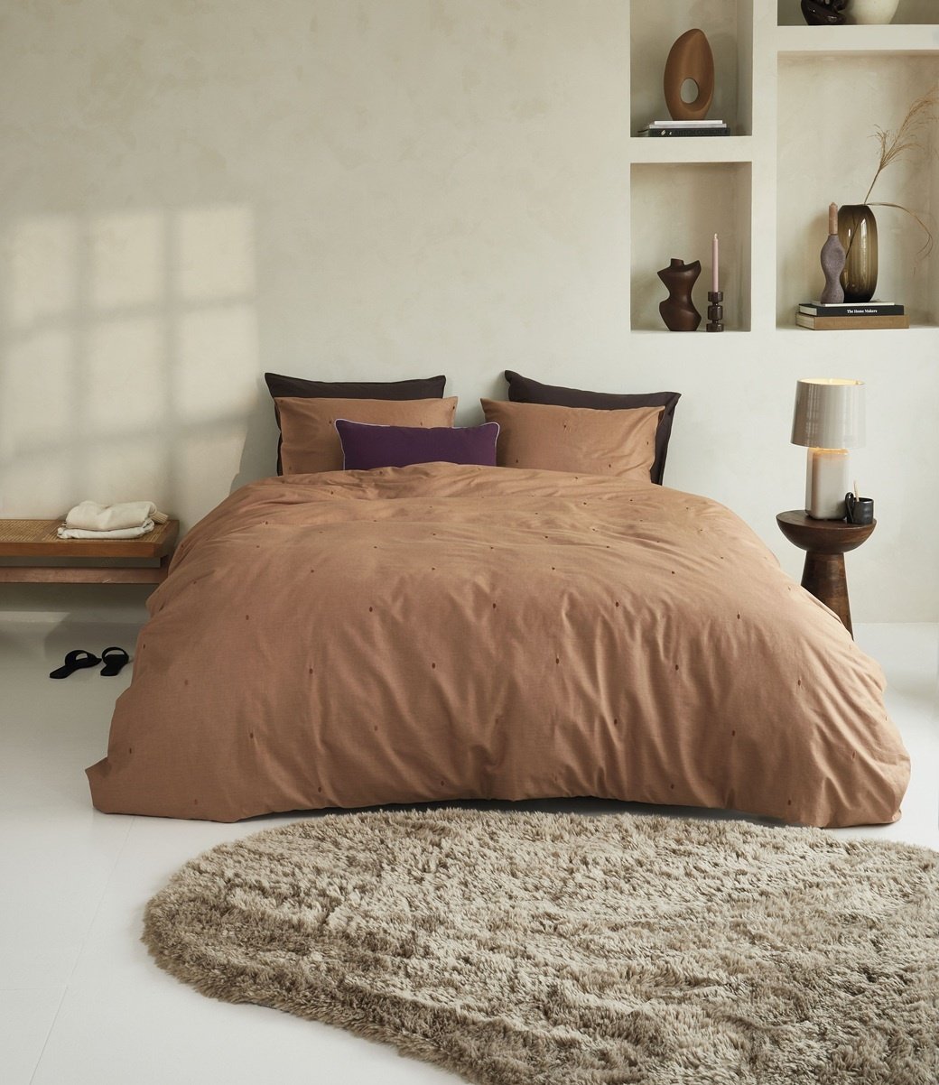 Beddinghouse Dekbedovertrek Monsoon Light Terra 240 x 200/220