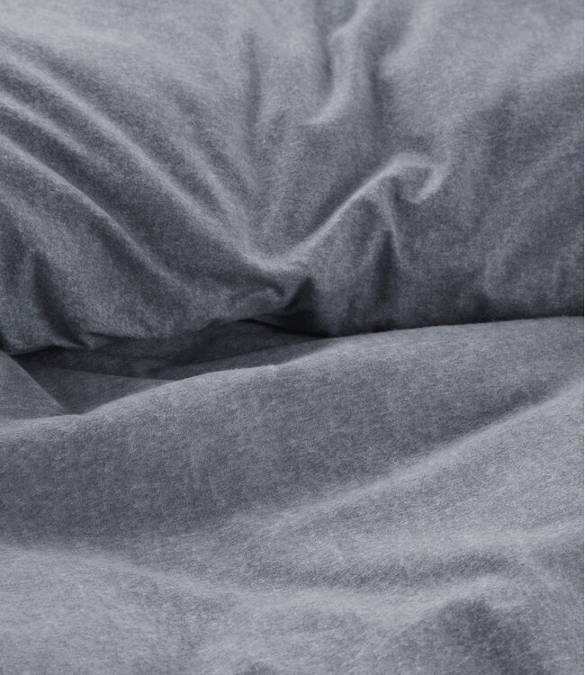 Beddinghouse Dekbedovertrek Flanel Frost Blue Grey