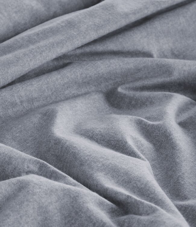 Beddinghouse Dekbedovertrek Flanel Frost Blue Grey