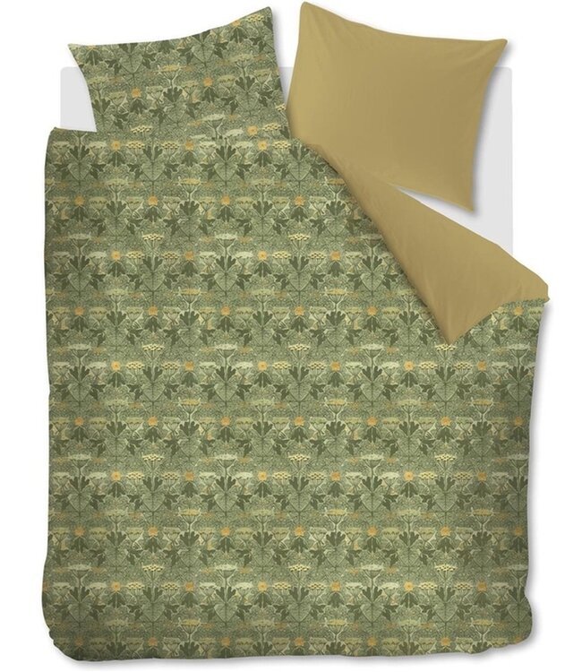 At Home Dekbedovertrek Ancient Green