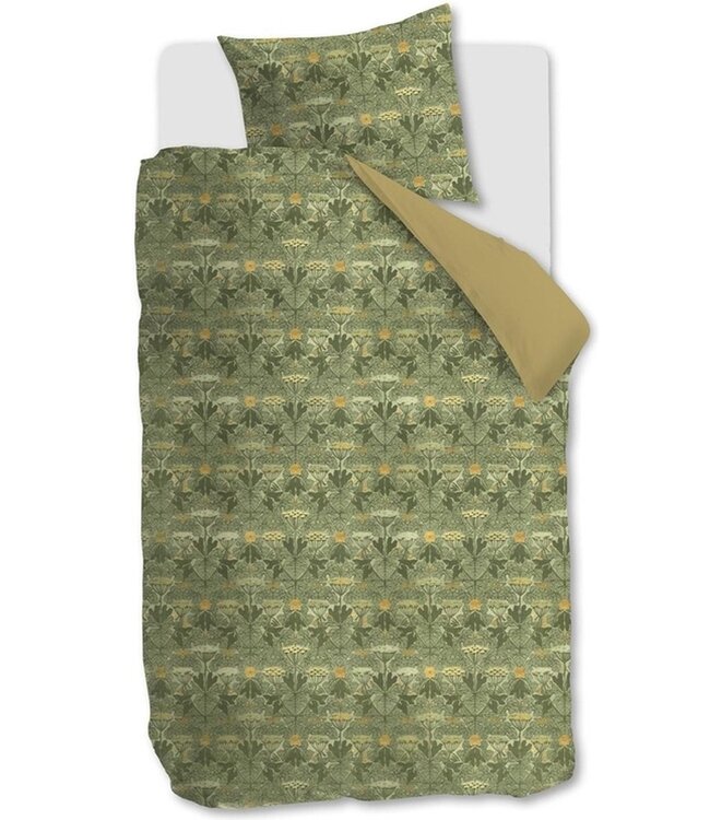 At Home Dekbedovertrek Ancient Green