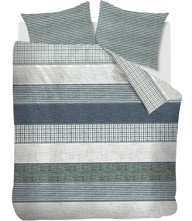 Rivièra Maison Dekbedovertrek Tailor Green