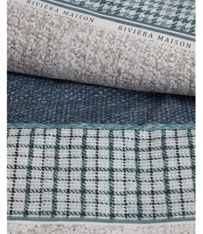 Rivièra Maison Dekbedovertrek Tailor Green