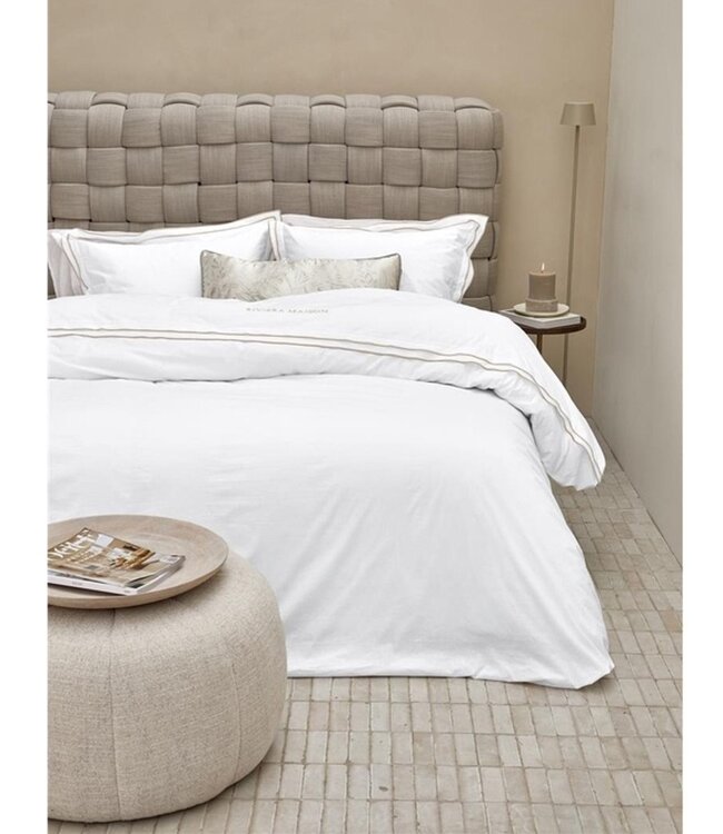 Rivièra Maison Dekbedovertrek Salute Zand