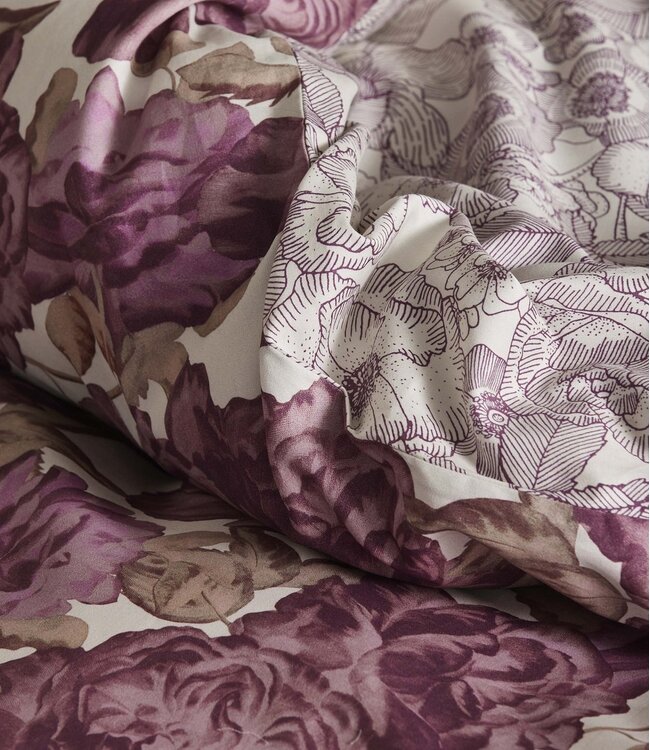 Essenza Dekbedovertrek met rits (3 zijdes) Bernice Beachwood White