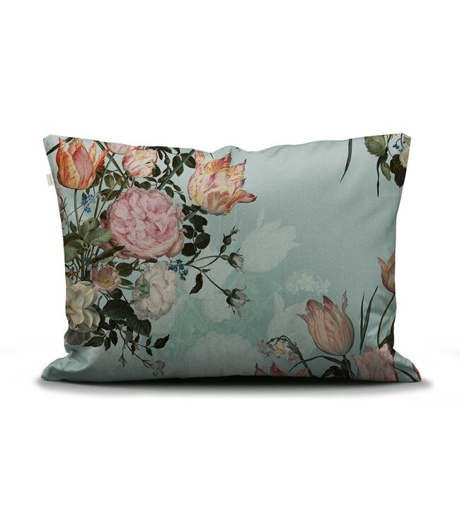 Essenza Kussensloop Tulip Bloom Surf Green
