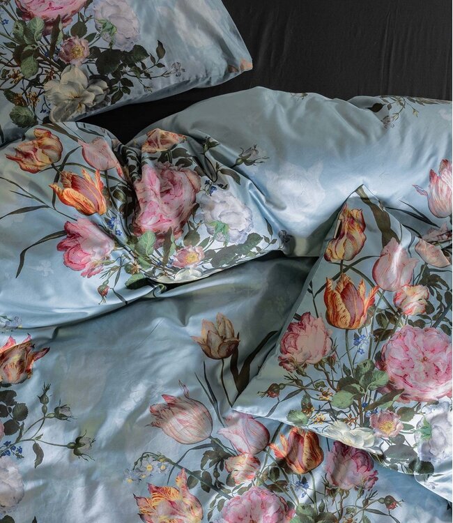 Essenza Dekbedovertrek Tulip Bloom Surf Green 240 x 200/220