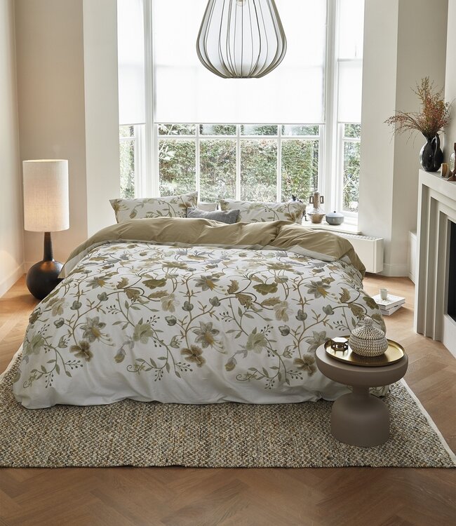 Beddinghouse Dekbedovertrek Satijn Elizabeth Natural 240 x 200/220