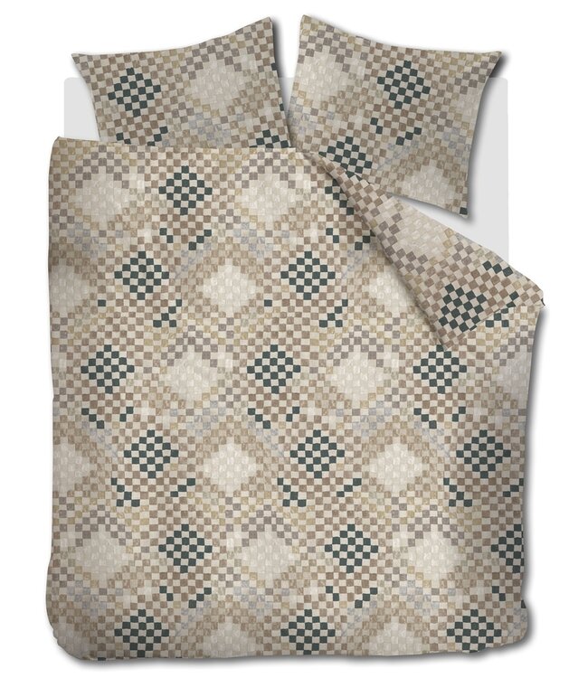 At Home Dekbedovertrek Rich Natural