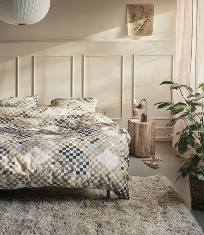 At Home Dekbedovertrek Rich Natural 140 x 200/220