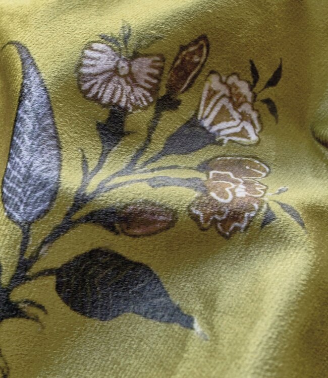 At Home Dekbedovertrek Bygone Olive Green 240 x 200/220