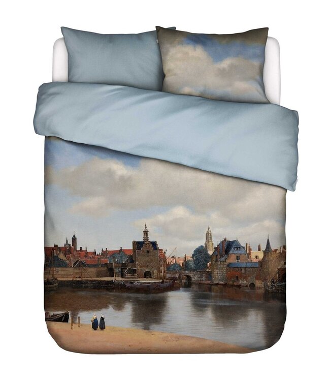 Essenza Dekbedovertrek View on Delft Calming Blue 240 x 200/220