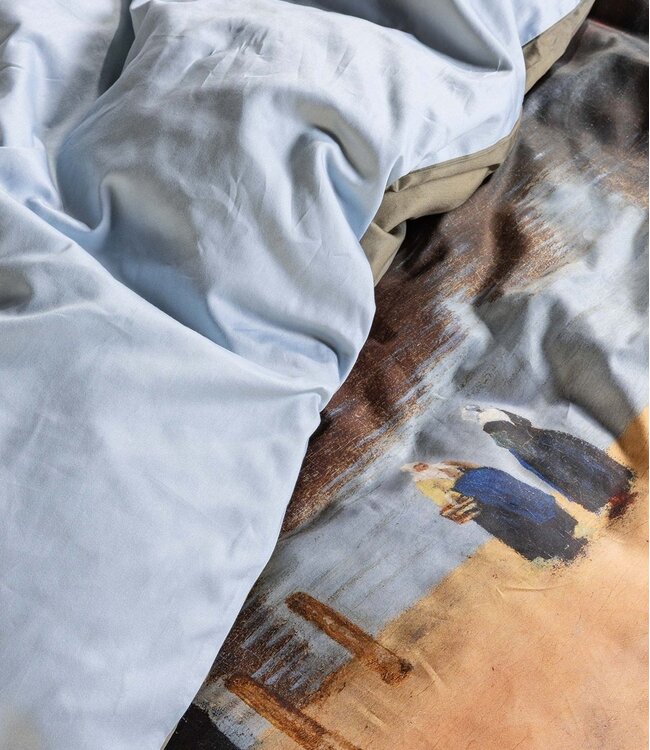 Essenza Dekbedovertrek View on Delft Calming Blue 260 x 200/220