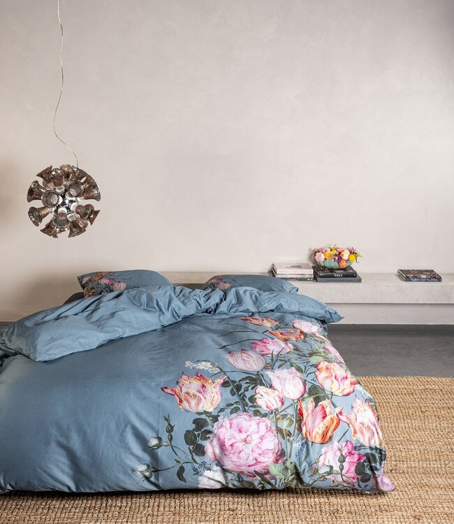 Essenza Dekbedovertrek Painter's Garden Denim Blue
