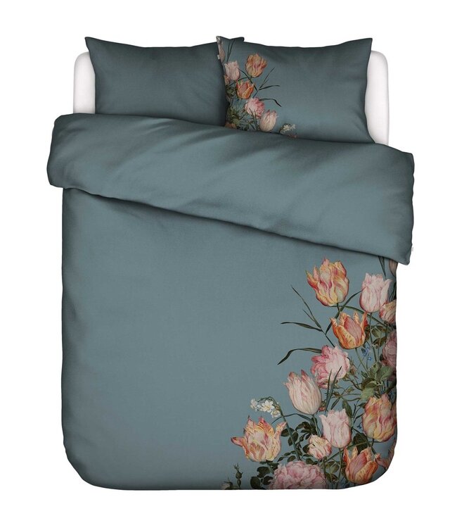 Essenza Dekbedovertrek Painter's Garden Denim Blue 200 x 200/220