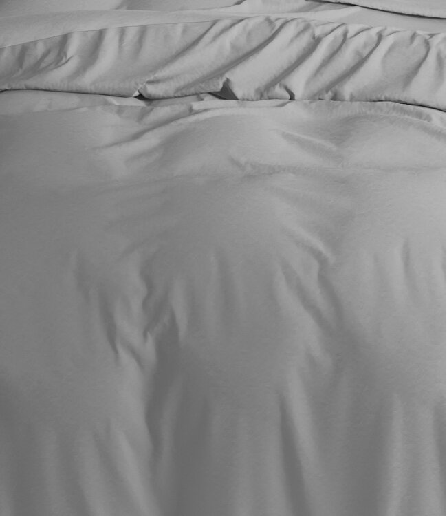 Ritzzz Dekbedovertrek met rits (3zijdes) Cozy Grey