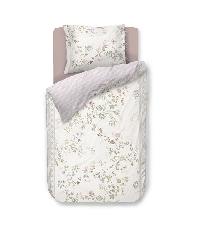 Pip Studio Dekbedovertrek Bustani White
