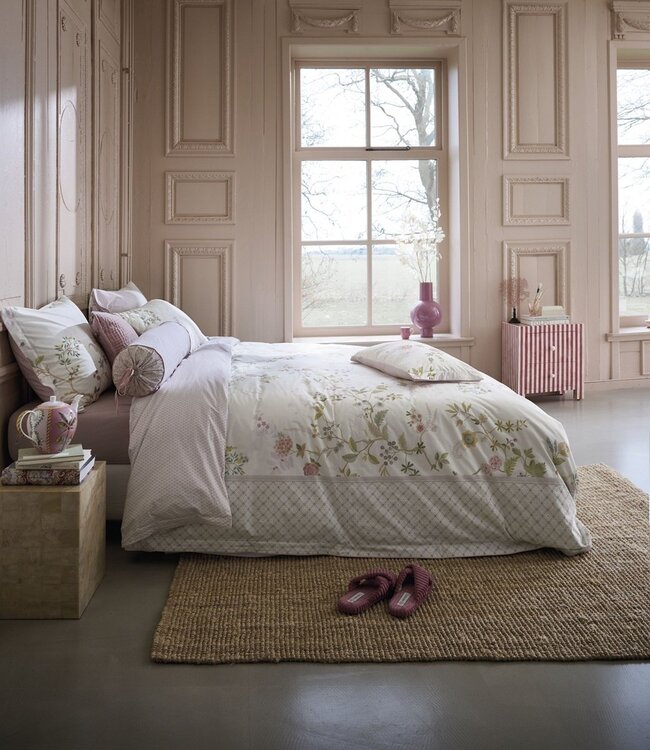 Pip Studio Dekbedovertrek Bustani White 240 x 200/220