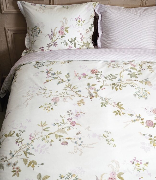 Pip Studio Dekbedovertrek Bustani White 240 x 200/220