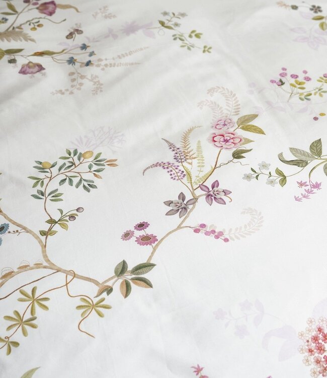 Pip Studio Dekbedovertrek Bustani White 260 x 200/220