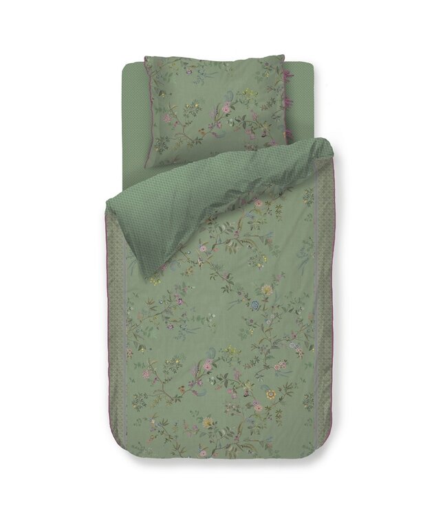 Pip Studio Dekbedovertrek Bustani Green 140 x 200/220