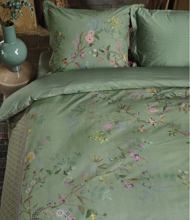 Pip Studio Dekbedovertrek Bustani Green 140 x 200/220