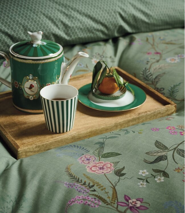 Pip Studio Dekbedovertrek Bustani Green 140 x 200/220
