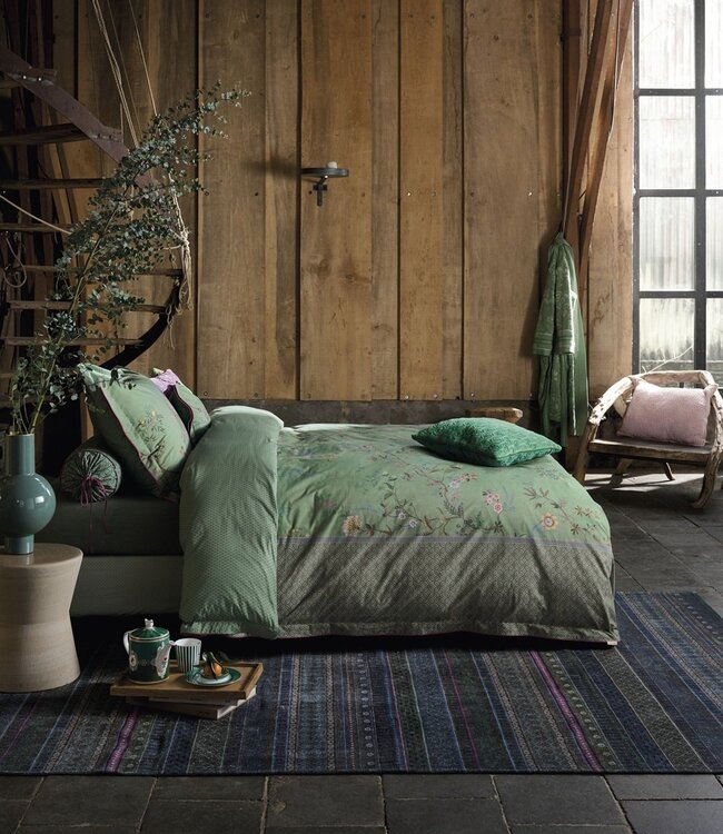 Pip Studio Dekbedovertrek Bustani Green 260 x 200/220