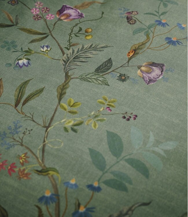 Pip Studio Dekbedovertrek Bustani Green 260 x 200/220