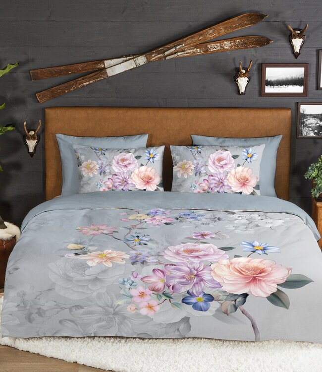 Ritzzly Dekbedovertrek met rits Flanel Elena