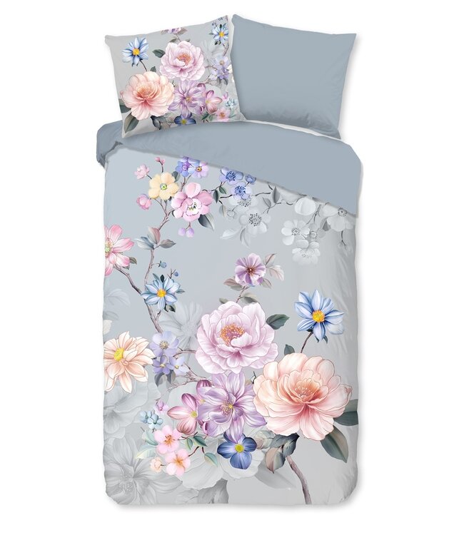 Ritzzly Dekbedovertrek met rits Flanel Elena