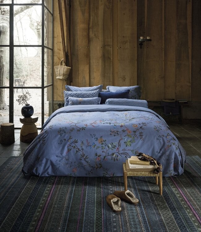 Pip Studio Dekbedovertrek Bustani Blue 200 x 200/220