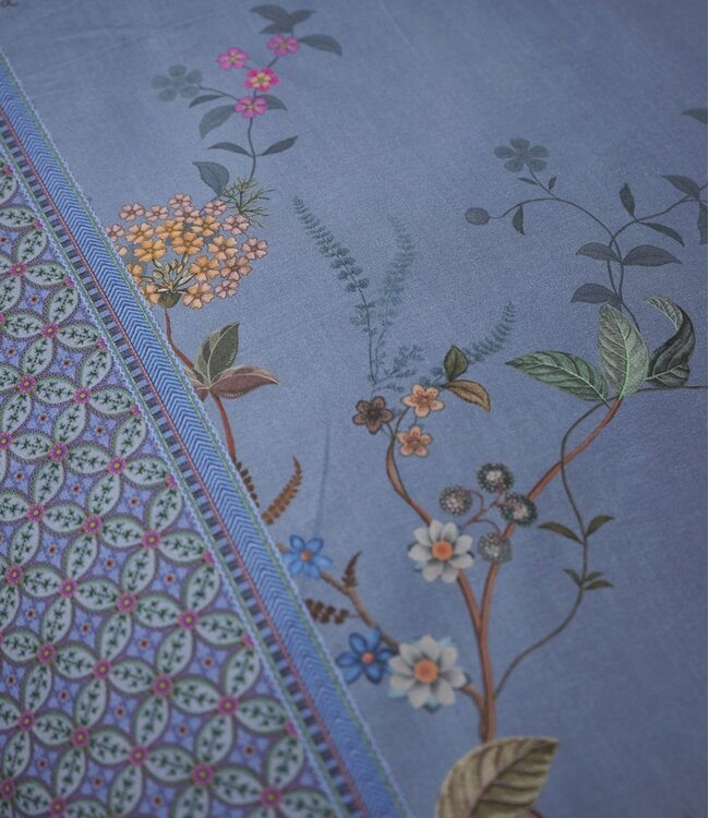 Pip Studio Dekbedovertrek Bustani Blue 240 x 200/220