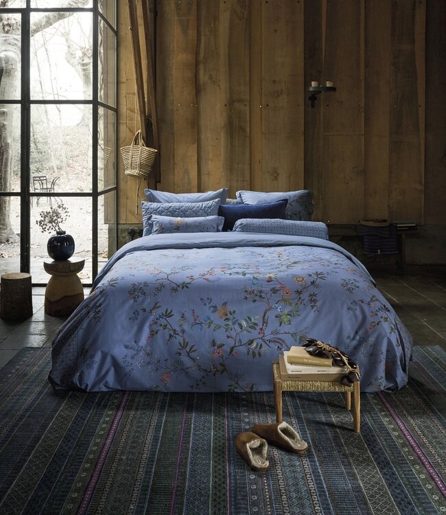 Pip Studio Dekbedovertrek Bustani Blue 260 x 200/220