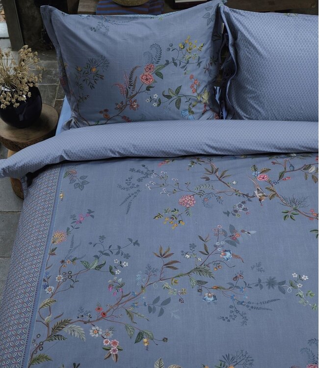 Pip Studio Dekbedovertrek Bustani Blue 260 x 200/220