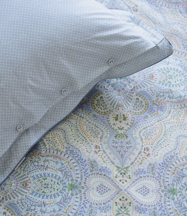 Pip Studio Dekbedovertrek Moon Flower Light Blue