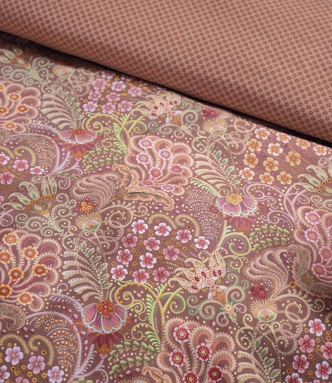 Pip Studio Dekbedovertrek Kitenga Terra 260 x 200/220