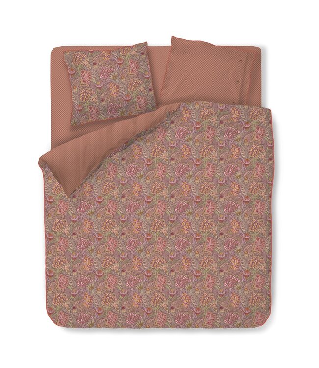 Pip Studio Dekbedovertrek Kitenga Terra 200 x 200/220