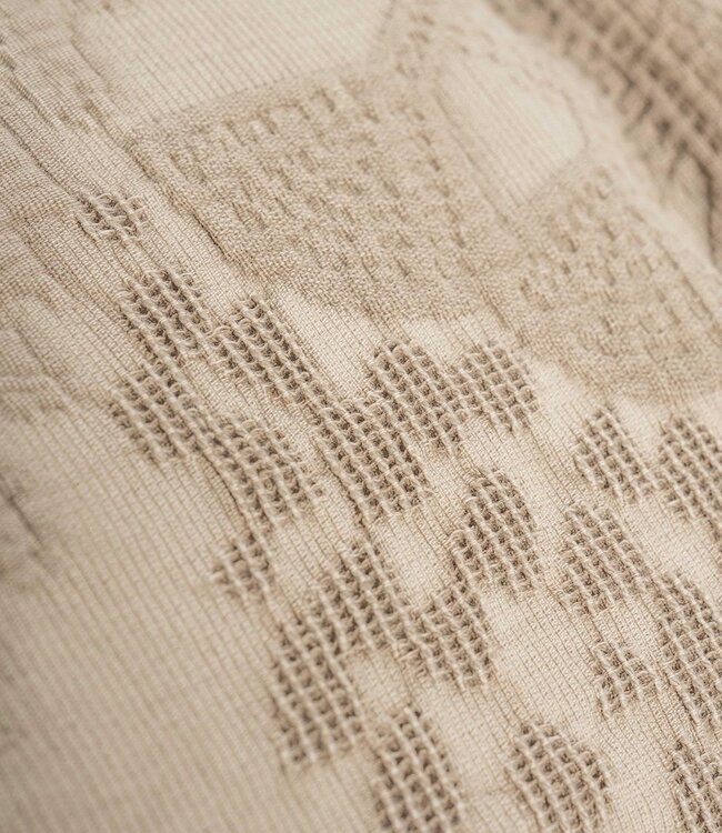 Essenza Dekbedovertrek Palma Taupe 200 x 200/220