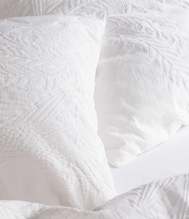 Essenza Dekbedovertrek Palma White 260 x 200/220