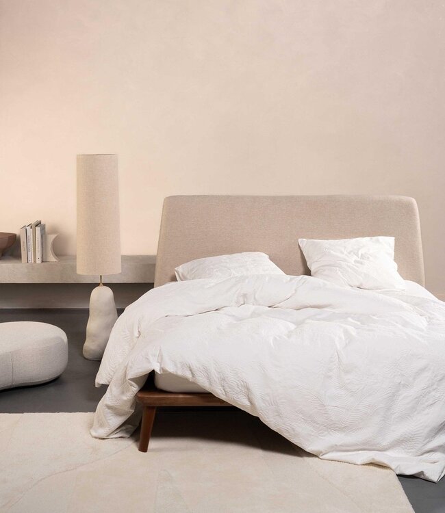 Essenza Dekbedovertrek Palma White 140 x 200/220