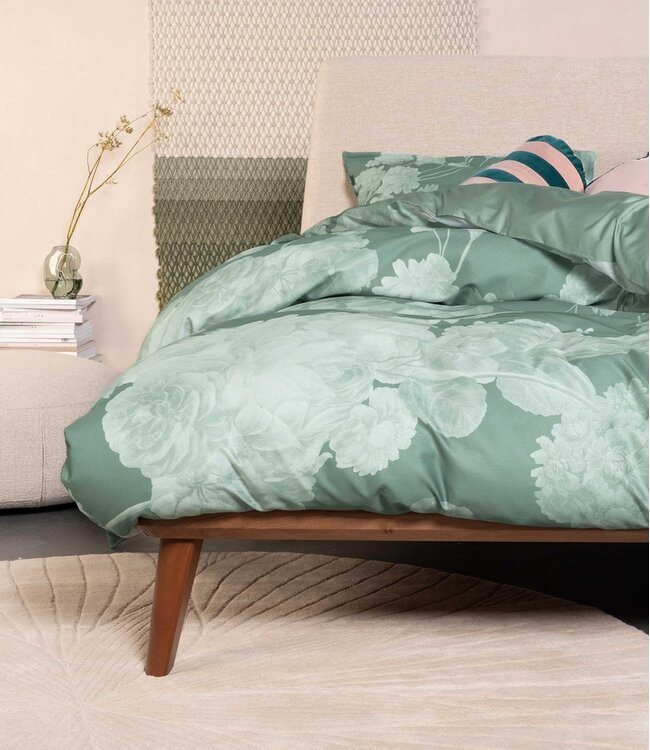 Essenza Dekbedovertrek Eunice Dusty Teal 140 x 200/220