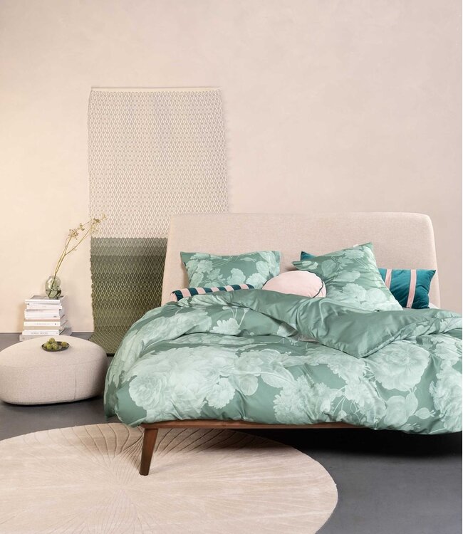 Essenza Dekbedovertrek Eunice Dusty Teal 200 x 200/220