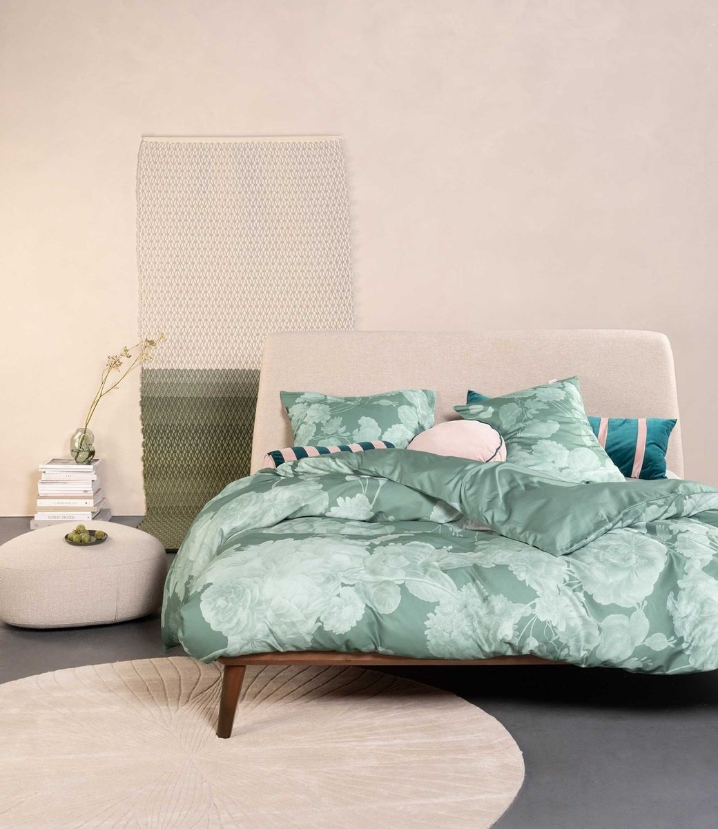 Essenza Dekbedovertrek Eunice Dusty Teal 240 x 200/220