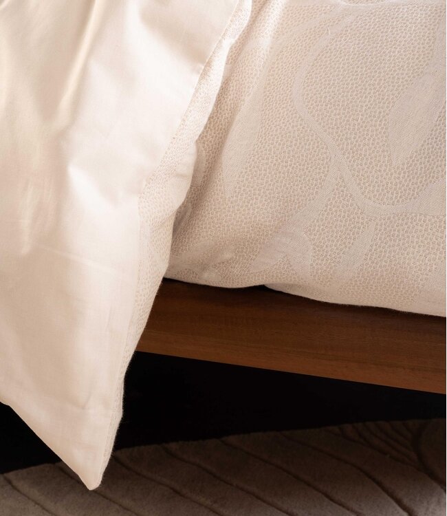 Essenza Dekbedovertrek Willow Vanille 200 x 200/220
