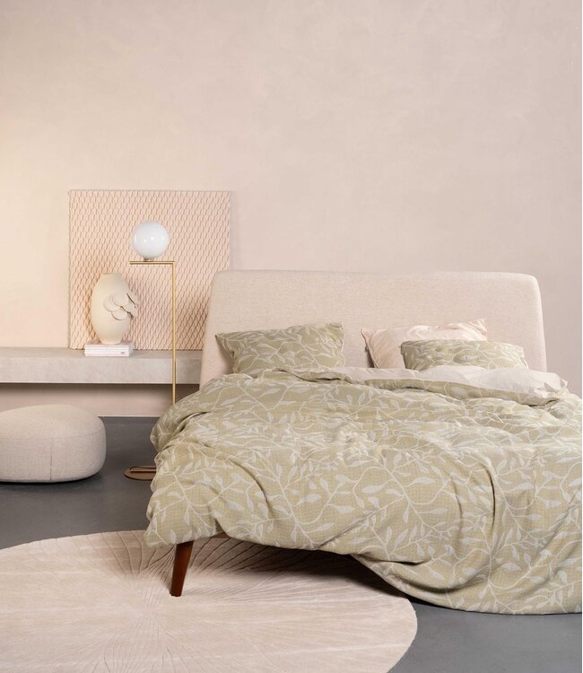 Essenza Dekbedovertrek Willow Stone Grey 140 x 200/220