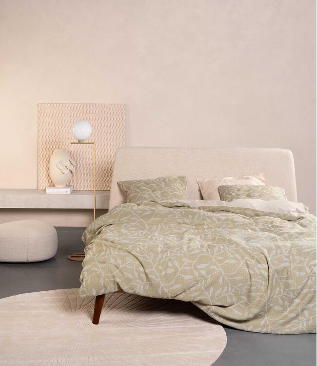 Essenza Dekbedovertrek Willow Stone Grey 240 x 200/220