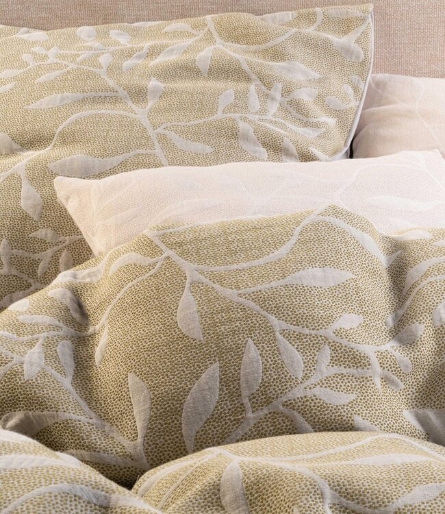 Essenza Dekbedovertrek Willow Stone Grey 200 x 200/220