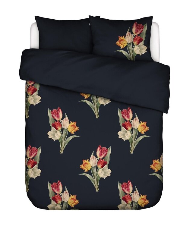 Essenza Dekbedovertrek Tosca Antraciet 200 x 200/220